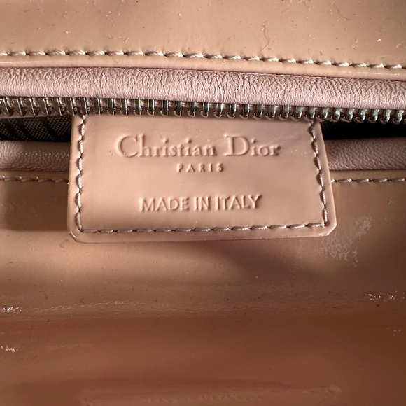 Dior Patent Cannage Medium Lady Dior Pink-COA included - Picture 10 of 16